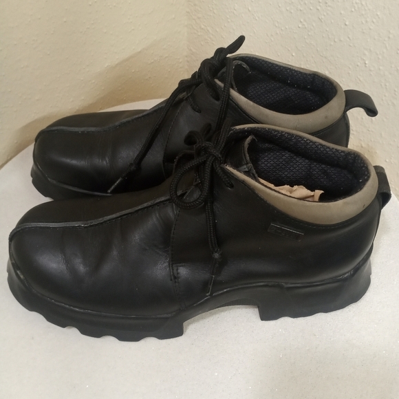 Buffalo Black and Gray Leather Boots main image 11